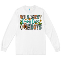 White wild west long live cowboys Long Sleeve Tee - Zillion Design Studio