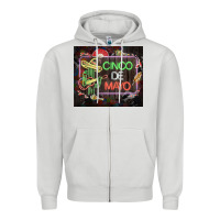 Dove Grey cinco de mayo cactus tumbler 3 Zipper Hoodie - CTS Tumbler Store