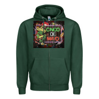 Sports Green cinco de mayo cactus tumbler 3 Zipper Hoodie - CTS Tumbler Store
