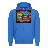 True Royal cinco de mayo cactus tumbler 3 Zipper Hoodie - CTS Tumbler Store