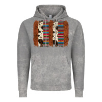 Cloud Rock serape cowhide  brushstroke Vintage Hoodie - AdoDesignShop