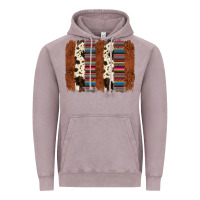 Vintage Zinc serape cowhide  brushstroke Vintage Hoodie - AdoDesignShop