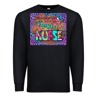 Black proud nurse tumbler Premium Sweatshirt - BundleAndBundleShop