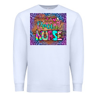 White proud nurse tumbler Premium Sweatshirt - BundleAndBundleShop