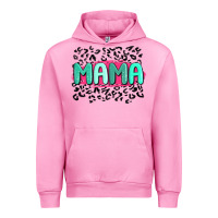 Fuchsia Pink mama leopard Urban Hoodie - MaliasSmallBusiness