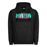 Pigment Black mama leopard Urban Hoodie - MaliasSmallBusiness
