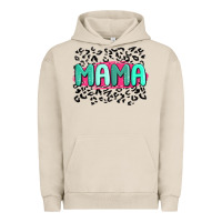 Pigment French Oak mama leopard Urban Hoodie - MaliasSmallBusiness