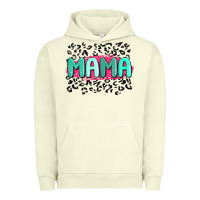 Pigment Pistachio mama leopard Urban Hoodie - MaliasSmallBusiness