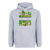 Heather Grey personalized st. patrick's day pencils Heavyweight Hoodie - Artiststas