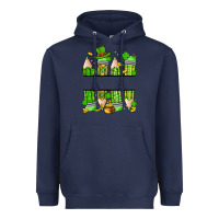 Navy personalized st. patrick's day pencils Heavyweight Hoodie - Artiststas
