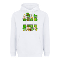 White personalized st. patrick's day pencils Heavyweight Hoodie - Artiststas