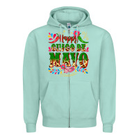 Seafoam happy cinco de mayo Zipper Hoodie - CTS Tumbler Store