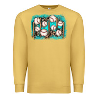 Antique Gold baseball background Premium Sweatshirt - JahusDesignShop