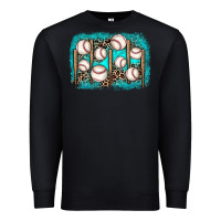 Black baseball background Premium Sweatshirt - JahusDesignShop