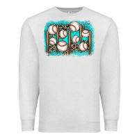 Oatmeal Heather baseball background Premium Sweatshirt - JahusDesignShop