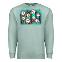 Seafoam baseball background Premium Sweatshirt - JahusDesignShop