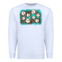 White baseball background Premium Sweatshirt - JahusDesignShop