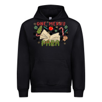 Black one merry para Urban Hoodie - MaliasSmallBusiness