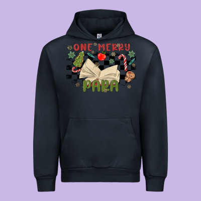 One Merry Para Urban Hoodie Designed By Maliassmallbusiness
