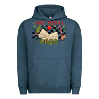Pigment Midnight Navy one merry para Urban Hoodie - MaliasSmallBusiness