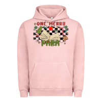 Pigment Salmon one merry para Urban Hoodie - MaliasSmallBusiness