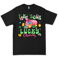 Black take your lucky charms st patricks Premium Tee - Artiststas