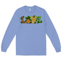 Colony Blue st patricks day gnomes shamrock horseshoes love Long Sleeve Tee - RanaPortraitStore