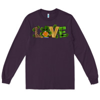 Plum st patricks day gnomes shamrock horseshoes love Long Sleeve Tee - RanaPortraitStore