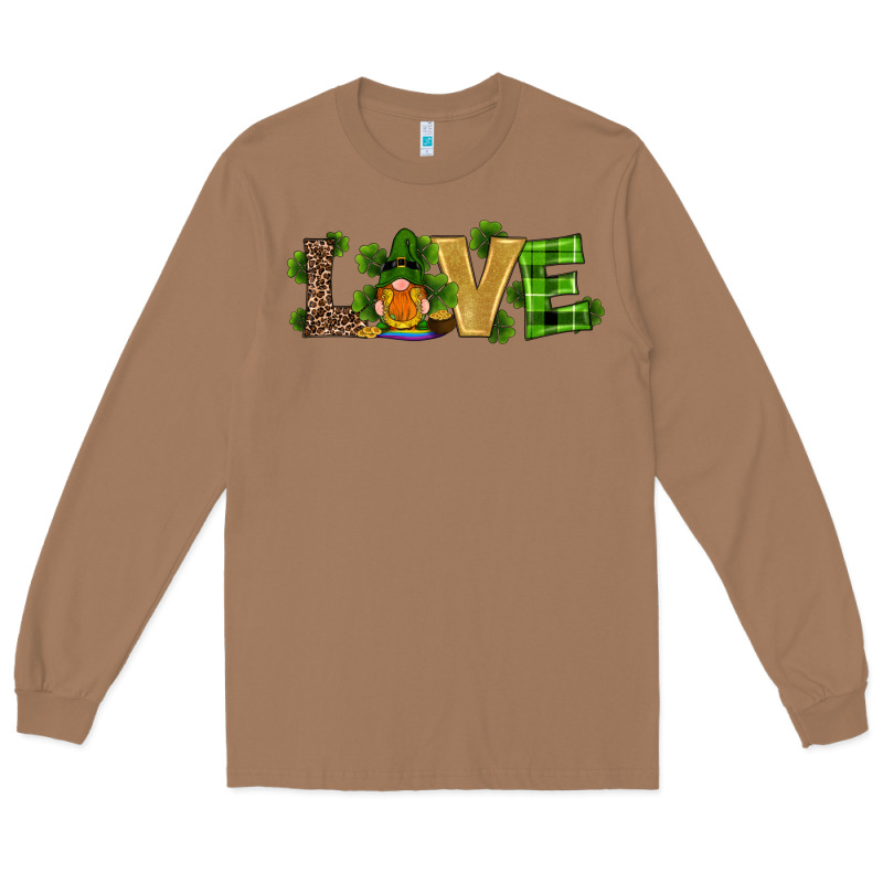 St Patricks Day Gnomes Shamrock Horseshoes Love Long Sleeve Tee by RanaPortraitStore | Teevron