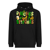 Black pinches get stitches Heavyweight Hoodie - Artiststas