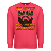 Cardinal dad jokes you mean rad jokes Premium Sweatshirt - Artiststas