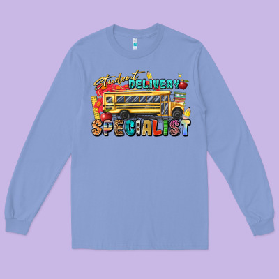 Student Delivery Specialist Long Sleeve Tee Designed By Texasbilliewilder