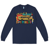 Navy student delivery specialist Long Sleeve Tee - texasbilliewilder