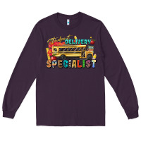 Plum student delivery specialist Long Sleeve Tee - texasbilliewilder