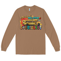 Toasted Coconut student delivery specialist Long Sleeve Tee - texasbilliewilder