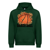 Forest Green custom name basketball Urban Hoodie - MaliasSmallBusiness