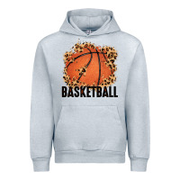 Heather Grey custom name basketball Urban Hoodie - MaliasSmallBusiness