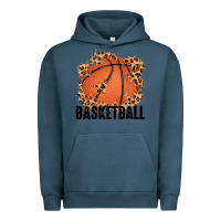 Pigment Midnight Navy custom name basketball Urban Hoodie - MaliasSmallBusiness