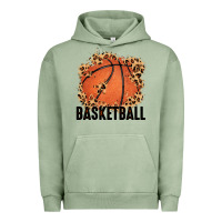 Pigment Oil Green custom name basketball Urban Hoodie - MaliasSmallBusiness