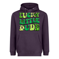 Plum lucky little dude Heavyweight Hoodie - Artiststas