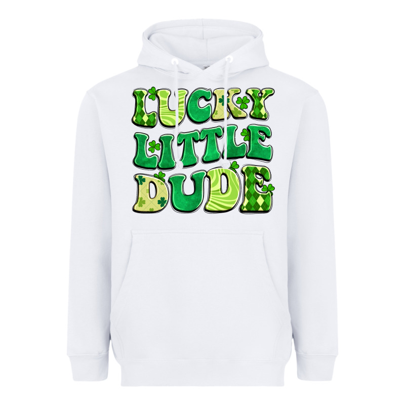 Lucky Little Dude Heavyweight Hoodie by Artiststas | Teevron