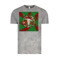 Cloud Rock Christmas bull skull Vintage Tee - BarkalooDesign
