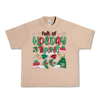 Burro full of holiday Urban Heavy Tee - MaliasSmallBusiness