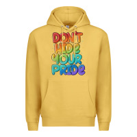 Antique Gold dont hide your pride Premium Hoodie - MaliasSmallBusiness