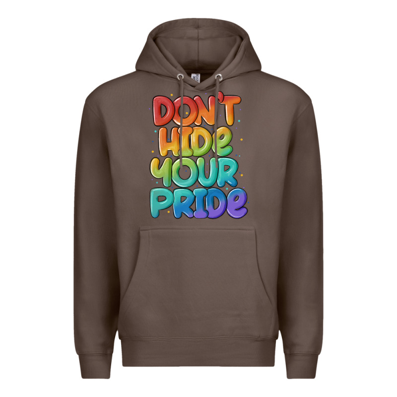 Dont Hide Your Pride Premium Hoodie by MaliasSmallBusiness | Teevron
