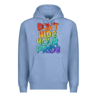 Colony Blue dont hide your pride Premium Hoodie - MaliasSmallBusiness