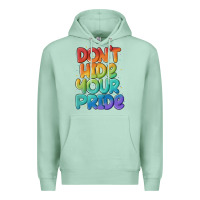 Seafoam dont hide your pride Premium Hoodie - MaliasSmallBusiness