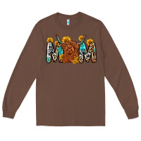 Chestnut mom cow Long Sleeve Tee - Zillion Design Studio