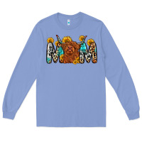 Colony Blue mom cow Long Sleeve Tee - Zillion Design Studio