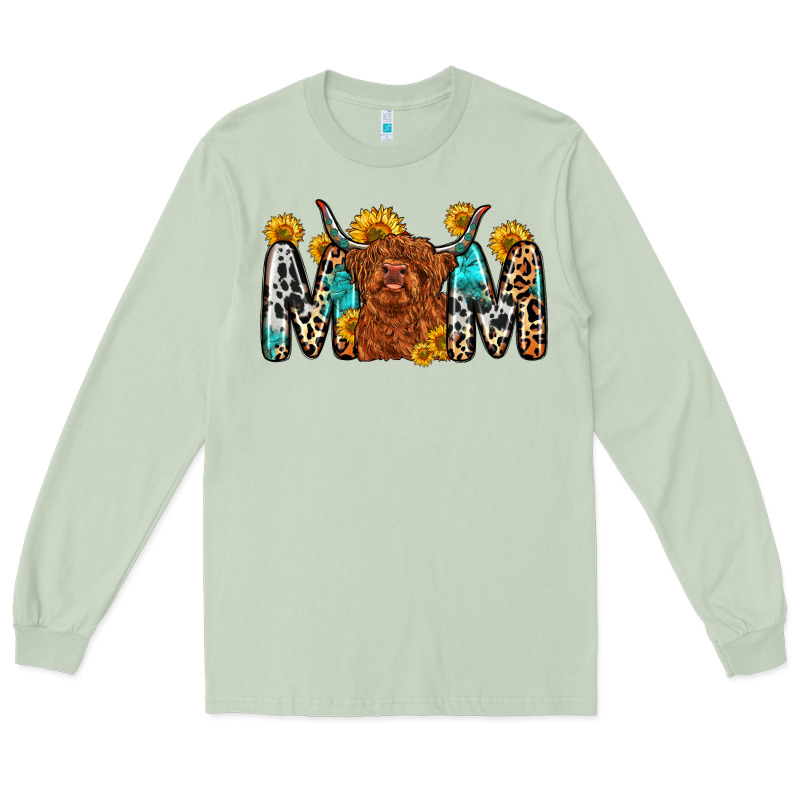 Mom Cow Long Sleeve Tee by Zillion Design Studio | Teevron